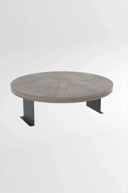 Tavolino decorativo rotondo