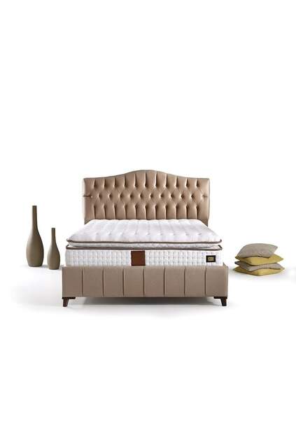 MD Elegance 160x200 Çift Kişilik Yatak, Baza, Başlık Seti GM106
