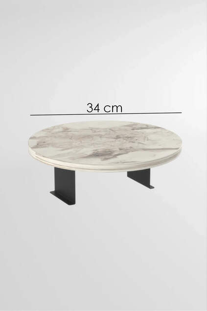 Tavolino decorativo rotondo