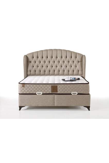 MD Merlin 160x200 Çift Kişilik Yatak, Baza, Başlık Seti GM169