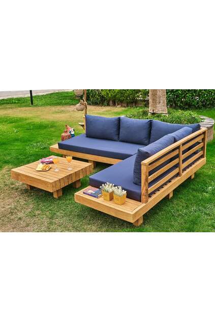 Trio Ahşap Köşe Takımı ROY004
