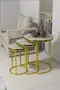 Nesting Table C Lux Double Gold