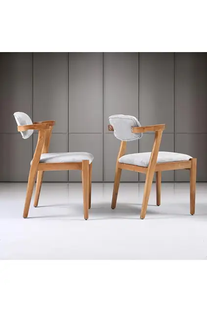 Dream Parquet Round Table & Zeus Chair Set HDR1204