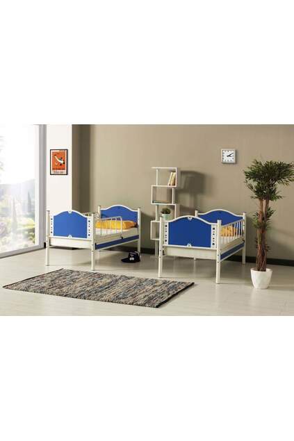 Baby Perle Stockbett 80x160 ARM025 Blau