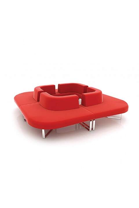 Poltrona Attesa Ufficio Square FSM1104