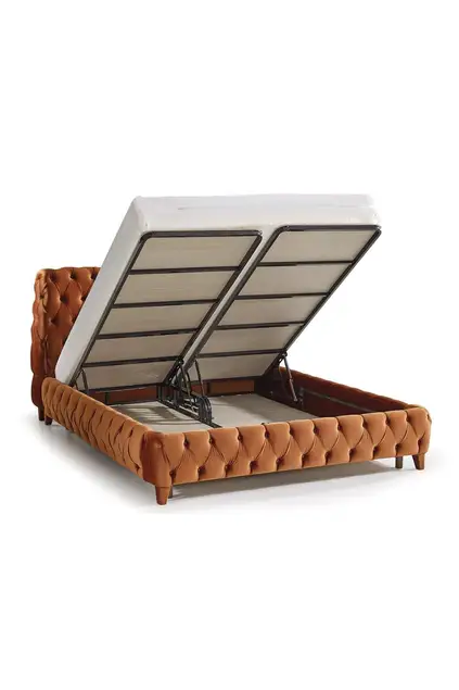 MD Sultan 180x200 Çift Kişilik Yatak, Baza, Başlık Seti GM101