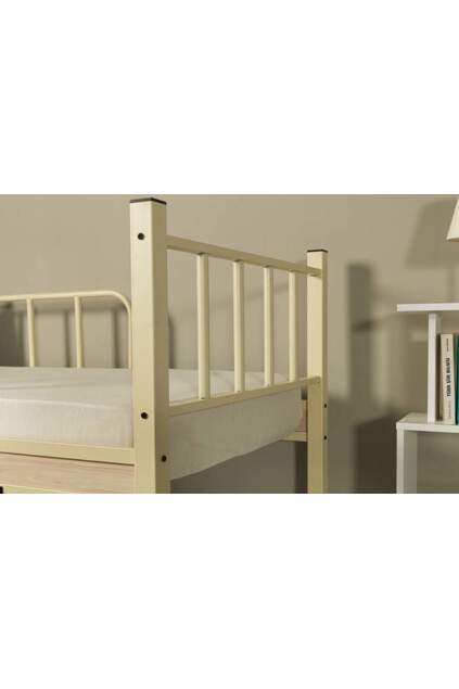 Metal Bunk Bed 90x190 ARM033 Cream
