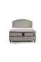 MD Teos 160x200 Double Bed, Base, Headboard Set GM118