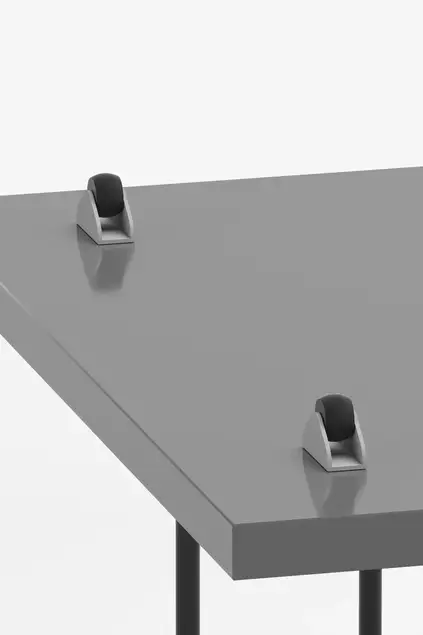 Wheeled Side Table Rectangle
