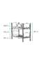 Pearl Bunk Bed 90x200 ARM006 Black + Walnut
