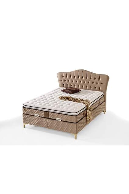 MD Monza 150x200 Çift Kişilik Yatak, Baza, Başlık Seti GM162