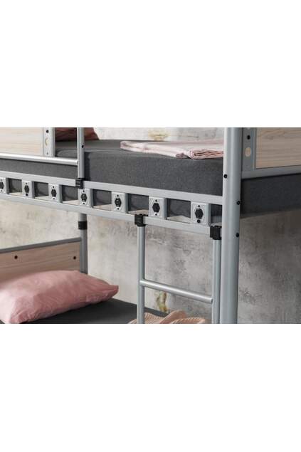 Elegant Bunk Bed 90x190 ARM017 White