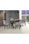 Set Tavolo Sole Antico & Sedie Lotus HDR1254