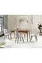 Avantgarde Nussbaum Tisch & Valenta Nussbaum Stuhl Set HDR1220