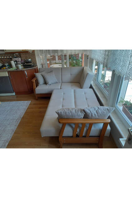 MD Karya Scandinavian Kitchen Corner Sofa MDN130