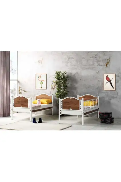 Baby İnci Letto a Castello 80x160 ARM025 Noce