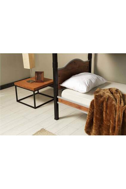 Pearl Bunk Bed 90x190 ARM005 Black + Walnut