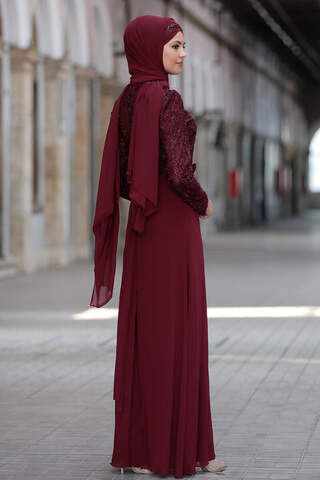 Tugba Jumpsuit Claret Red
