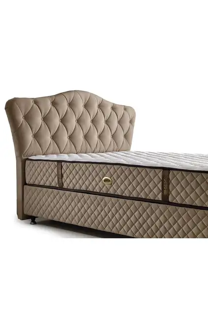 MD Atlas 150x200 Çift Kişilik Yatak, Baza, Başlık Seti GM116