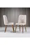 Avantgarde Nussbaum Tisch & Valenta Nussbaum Stuhl Set HDR1220