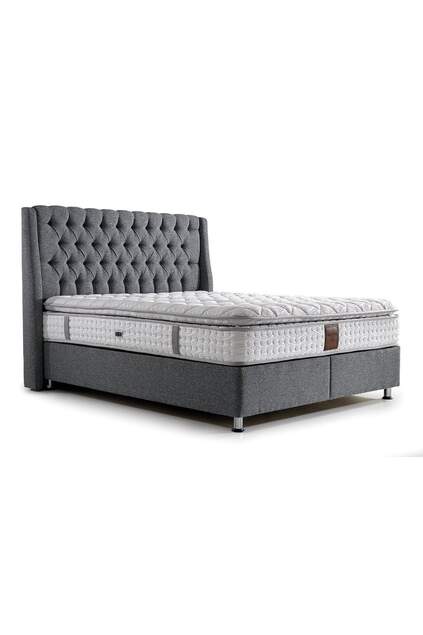 MD Zenith 150x200 Double Bed, Base, Headboard Set GM114