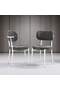 Luna White Round Table & Atlas White Chair Set HDR1277
