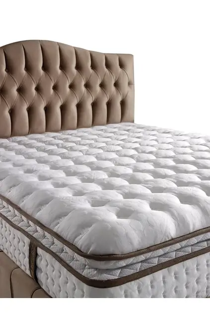 MD Elegance 150x200 Çift Kişilik Yatak, Baza, Başlık Seti GM106