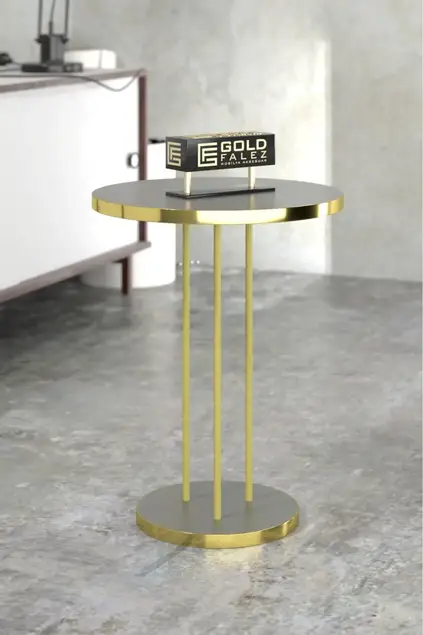 Gold Terra Zigon Coffee Table