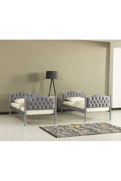 Melis Letto a Castello 90x190 ARM001 Grigio