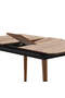 Albina Walnut Table And Chair Set FRL1022