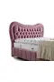 MD Paris 150x200 Double Bed, Base, Headboard Set GM107