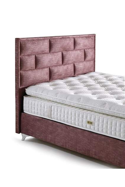 MD Truva 160x200 Çift Kişilik Yatak, Baza, Başlık Seti GM111