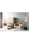 Baby Perle Stockbett 70x130 ARM026 Nussbaum