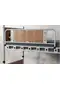Elegant Bunk Bed 90x190 ARM017 Walnut