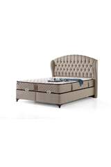 MD Merlin 180x200 Çift Kişilik Yatak, Baza, Başlık Seti GM169
