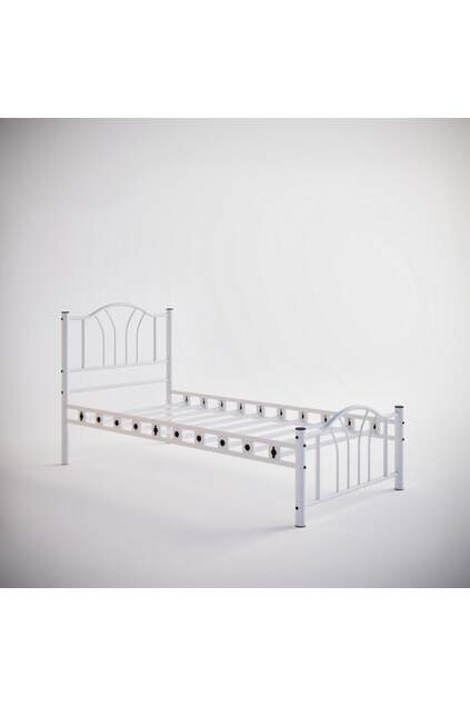 Bella Metallbett 120x200 ARM141 Weiß
