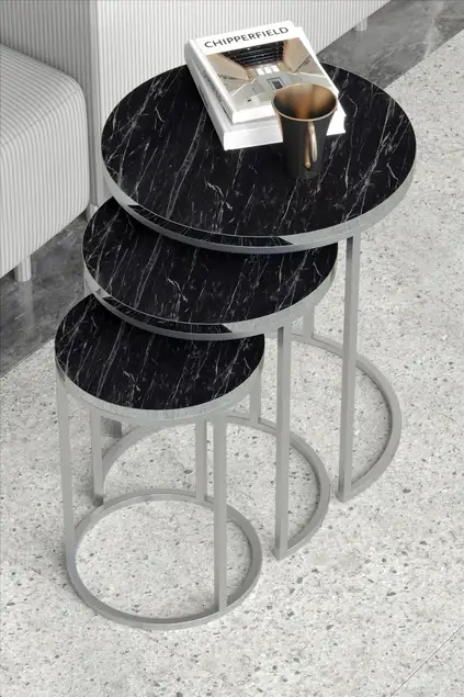 Zigon Couchtisch C Lux Silber