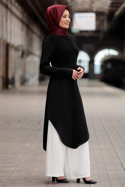 Berna Hijab Suit Black