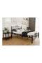 Orchidea  Struttura Letto in Metallo 140x200 ARM105