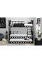Lilien Baby Bett 90x190 ARM037 Schwarz