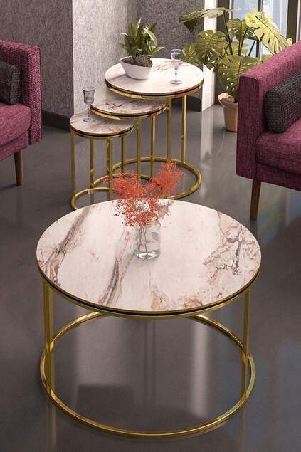 Doppel Gold C Lux Set 4-Teilig