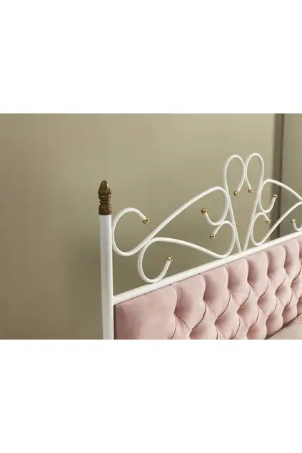 Pedesa Metallbett 140x190 ARM061 Rosa