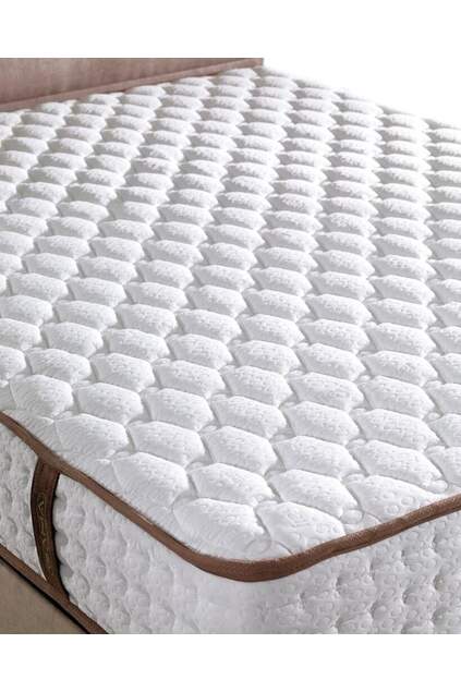 MD Sedef 160x200 Double Bed, Base, Headboard Set GM121