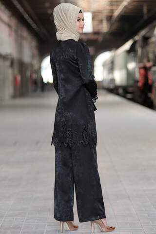 Ayda Hijab Suit Black