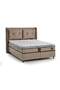 MD Nergis 150x200 Double Bed, Base, Headboard Set GM110