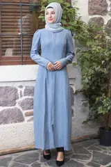 Mavi Renk Rabia Kap