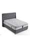 MD Zenith 150x200 Double Bed, Base, Headboard Set GM114