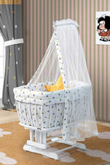 White Star Basket Crib