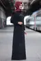 Schwarzes Esin-Kleid