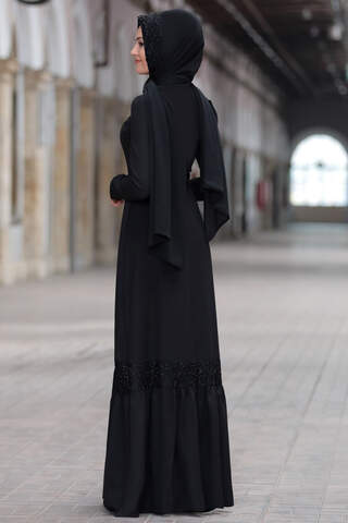 Bouquet Dress Black